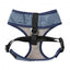 Breathable Lycra dog harness FuzzYard Thornbury Aegean Blue