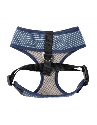 Breathable Lycra dog harness FuzzYard Thornbury Aegean Blue