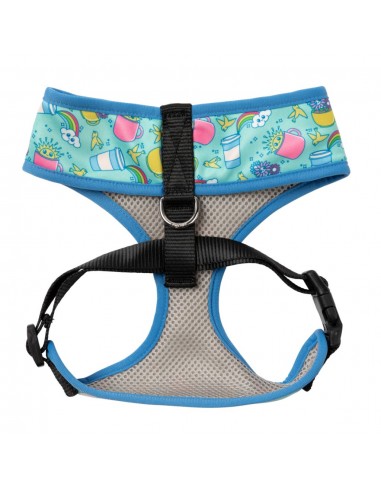 Breathable Lycra dog harness FuzzYard Wakey Wakey