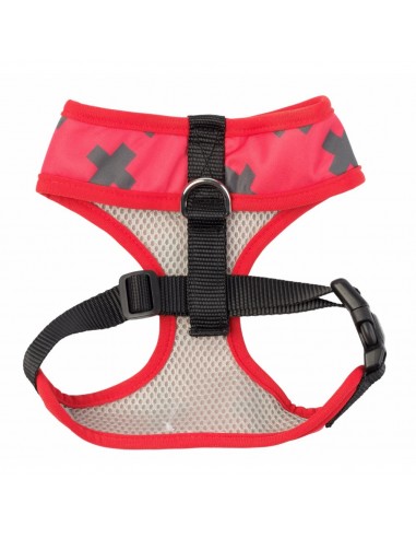 Breathable Lycra dog harness FuzzYard Yeezy El Fuego, size XL