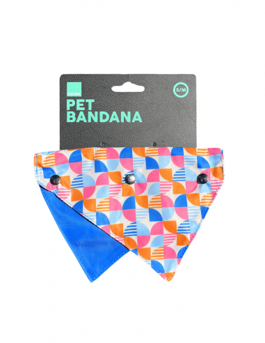 Reversible dog bandana FuzzYard Fresh Zest, size S/M