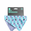 Reversible dog bandana FuzzYard Mint Fizz, size S/M