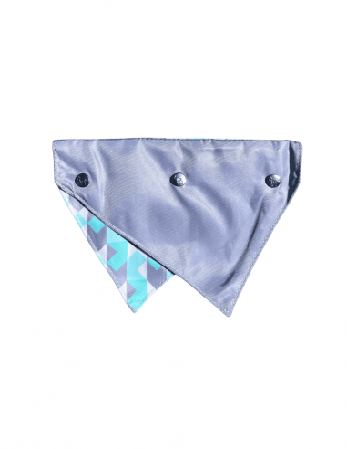 Reversible dog bandana FuzzYard Mint Fizz, size S/M