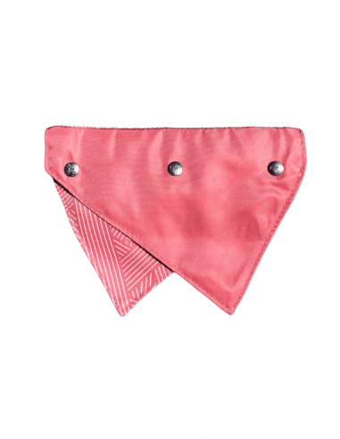 Reversible dog bandana FuzzYard Thornbury Brick Red M/L