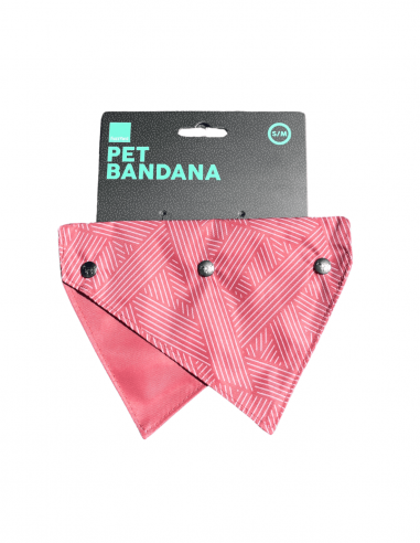 Reversible dog bandana FuzzYard Thornbury Brick Red S/M