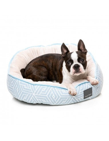 FuzzYard Antica reversible oval dog bed (size M)