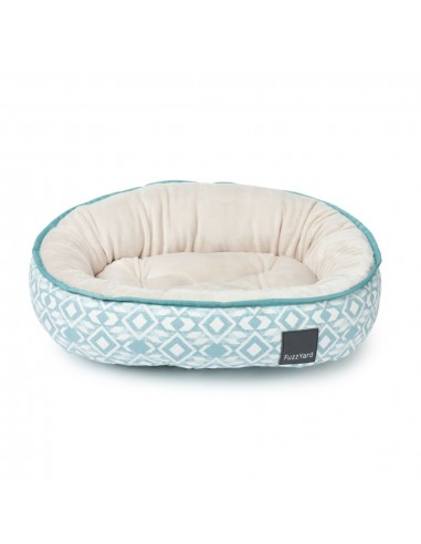 FuzzYard Chaouen reversible oval dog bed (size M)