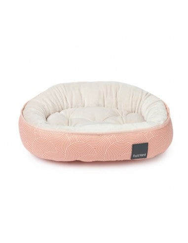 FuzzYard Odyssey reversible oval dog bed (size M)