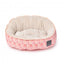 FuzzYard Pink Lemonade reversible dog bed (size M)