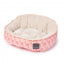 FuzzYard Pink Lemonade reversible dog bed (size S)