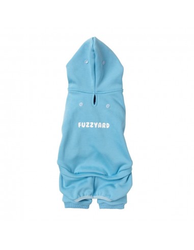 FuzzYard Chillin' Hooded Dog Tracksuit, Blue