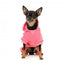 FuzzYard Chillin' Hooded Dog Tracksuit, Pink