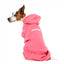 FuzzYard Chillin' Hooded Dog Tracksuit, Pink