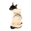 FuzzYard Urban Cotton Dog Hoodie, Buttermilk