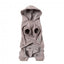 FuzzYard Urban Cotton Dog Hoodie, Light Grey