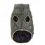 Padded dog coat FuzzYard Mosman in khaki with corduroy collar