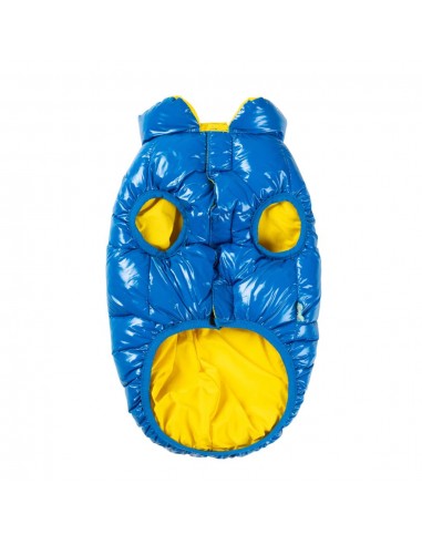 FuzzYard Amor Puffer Dog Coat, Cobalt Blue