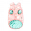 FuzzYard Amor Puffer Dog Coat, Bubblegum Pink