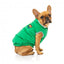 Cotton padded dog coat FuzzYard Ashbury in green
