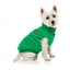 Cotton padded dog coat FuzzYard Ashbury in green