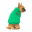Cotton padded dog coat FuzzYard Ashbury in green