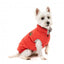 Cotton padded dog coat FuzzYard Ashbury in vintage red