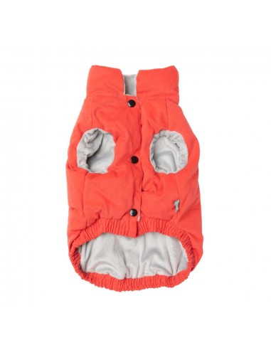 Cotton padded dog coat FuzzYard Ashbury in vintage red