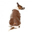 FuzzYard Ava dog aviator jacket in brown
