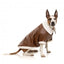 FuzzYard Ava dog aviator jacket in brown