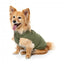 FuzzYard padded dog bomber jacket in khaki green