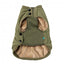 FuzzYard padded dog bomber jacket in khaki green