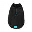 FuzzYard padded dog bomber jacket in black