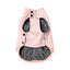 FuzzYard padded dog bomber jacket in pink