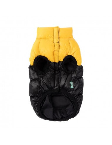 Padded dog coat FuzzYard East Harlem in yellow