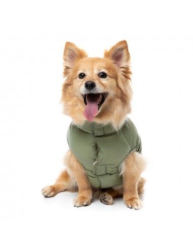FuzzYard East Harlem puffer dog coat in khaki