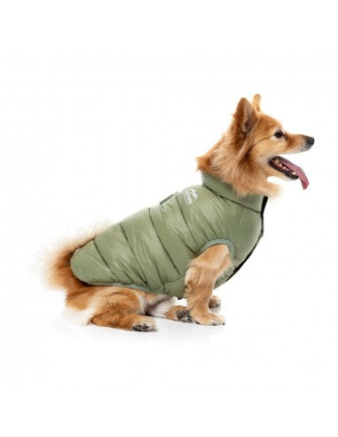 FuzzYard East Harlem puffer dog coat in khaki