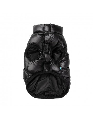 FuzzYard East Harlem puffer dog coat in black