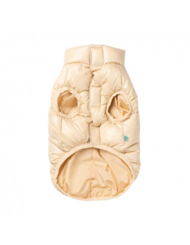FuzzYard East Harlem puffer dog coat in tan