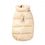 FuzzYard East Harlem puffer dog coat in tan