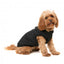 FuzzYard East MacGyver Dog Jacket with Built-In Harness, Black