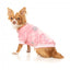 FuzzYard Fastball Baseball Dog Jacket, Pink