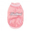 FuzzYard Fastball Baseball Dog Jacket, Pink