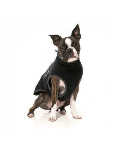 FuzzYard Fitzroy Sherpa Dog Gilet, Black
