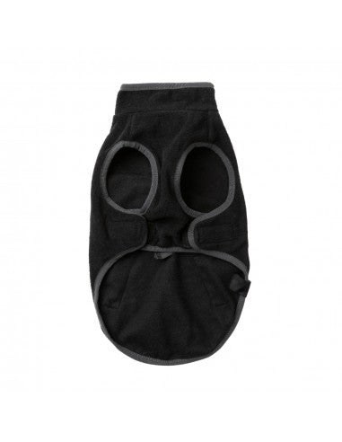 FuzzYard Fitzroy Sherpa Dog Gilet, Black