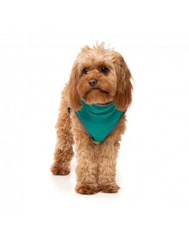 FuzzYard Fitzroy Sherpa Dog Gilet, Green