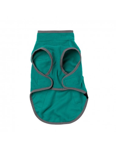 FuzzYard Fitzroy Sherpa Dog Gilet, Green