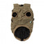 FuzzYard Flash dog jacket with built-in harness in khaki