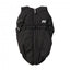 FuzzYard Flash dog jacket with built-in harness in black