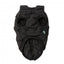 FuzzYard Flash dog jacket with built-in harness in black