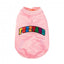 FuzzYard Frat satin dog bomber jacket in pink